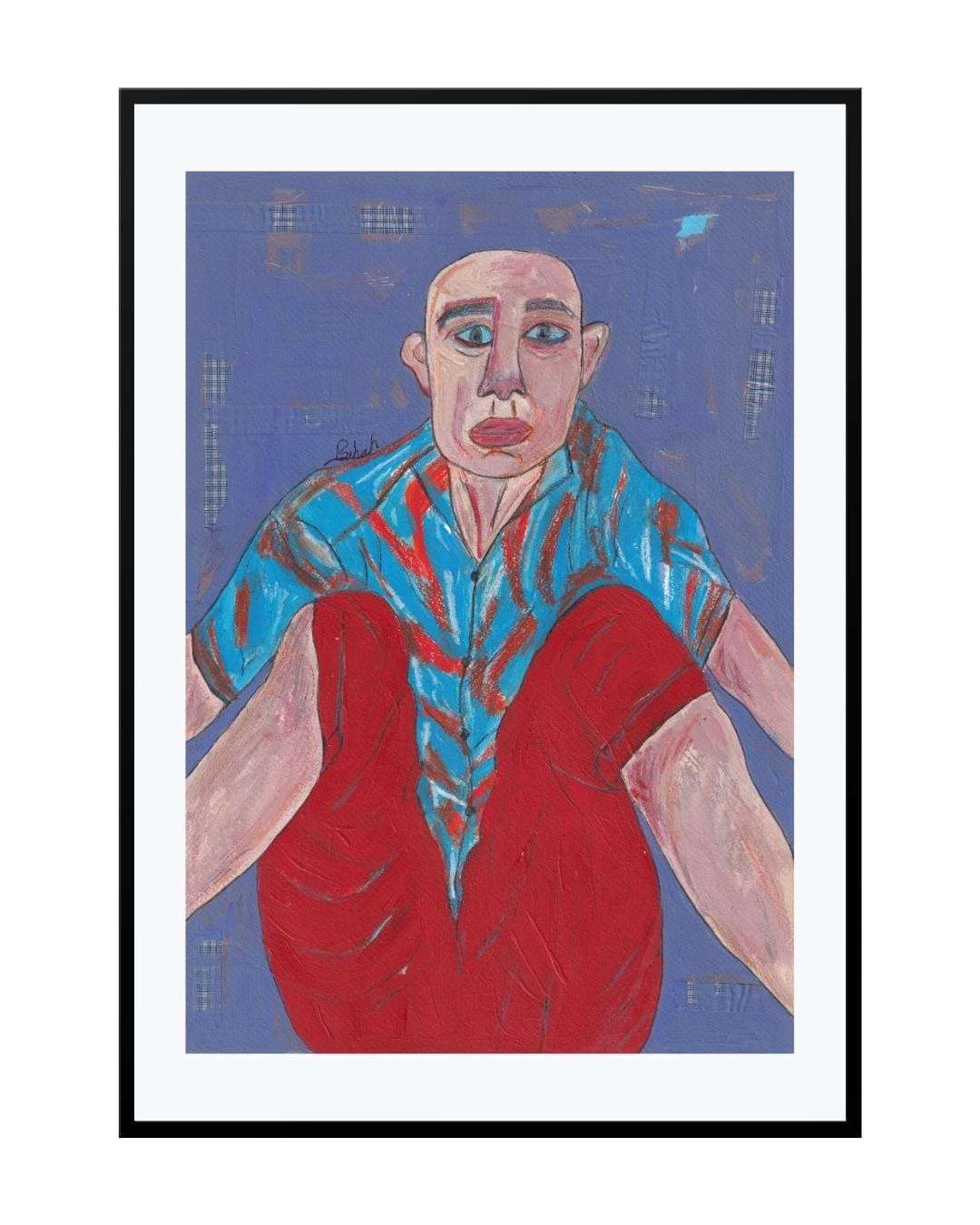 Posters, Prints, & Visual Artwork Love Who I Am Print - Head in the Clouds